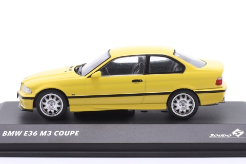 BMW M3 (E36) Coupe 1999 Dakar yellow S4315203 Solido 1:43