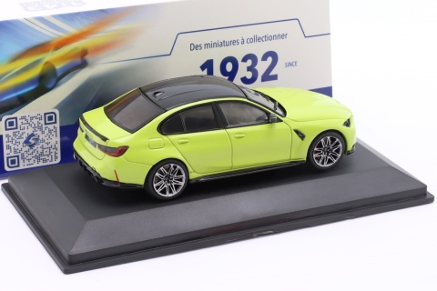 BMW M3 (G80) Competition Sedan 2023 Sao Paulo yellow S4315303 Solido 1:43
