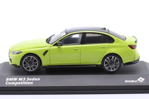 BMW M3 (G80) Competition Sedan 2023 Sao Paulo yellow S4315303 Solido 1:43