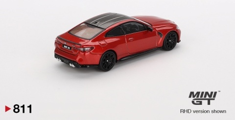 BMW M4 COMPETITION (G82) 2024 Sakhir Orange MGT00811 MiniGT 1:64