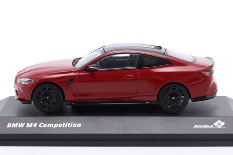 BMW M4 (G82) Competition 2023 Imola red S4316001 Solido 1:43