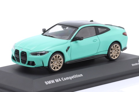 BMW M4 (G82) Competition 2023 mint green S4316002 Solido 1:43