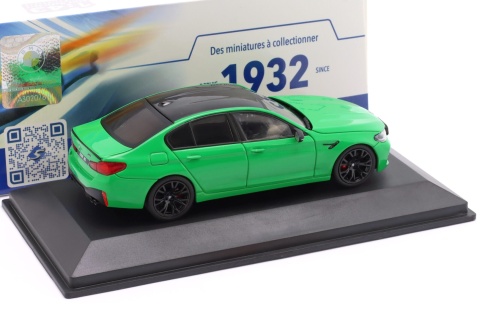 BMW M5 (F90) Competition 2022 signal green S4312705 Solido 1:43 zielony