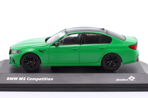 BMW M5 (F90) Competition 2022 signal green S4312705 Solido 1:43 zielony