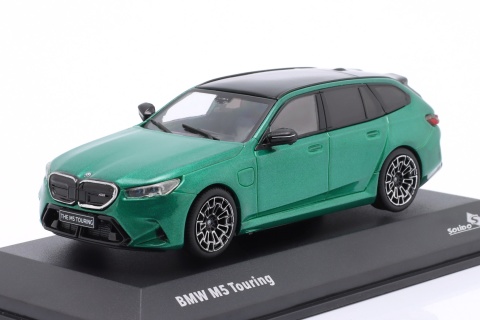 BMW M5 Touring (G99) 2024 Isle of Man green metallic S4317503 Solido 1:43
