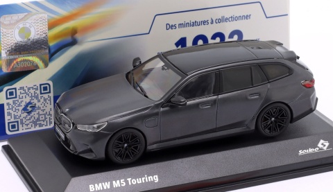 BMW M5 Touring (G99) 2024 frozen deep grey metallic S4317502 Solido 1:43