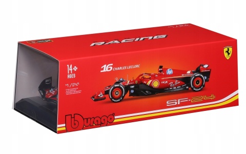 Bolid F1 FERRARI SF-24 2024 Charles Leclerc #16 Bburago 1:24 18-26821_16