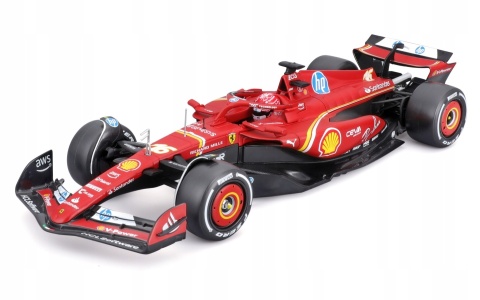 Bolid F1 FERRARI SF-24 2024 Charles Leclerc #16 Bburago 1:24 18-26821_16