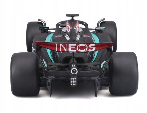 Bolid F1 Mercedes AMG W15 E 2024 #63 Russell Bburago 1:24 w gablotce