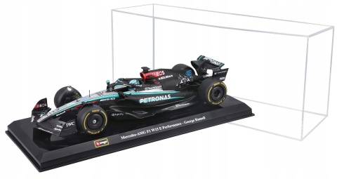 Bolid F1 Mercedes AMG W15 E 2024 #63 Russell Bburago 1:24 w gablotce