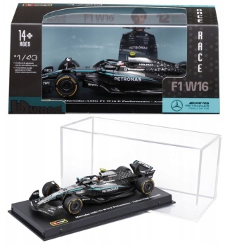 Bolid F1 Mercedes W16 Antonelli #12 KASK Australian GP BBurago 1:43