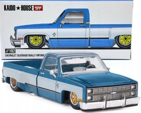 CHEVROLET SILVERADO Dually Vintage Spec V1 KAIDO HOUSE KHMG192 MiniGT 1:64
