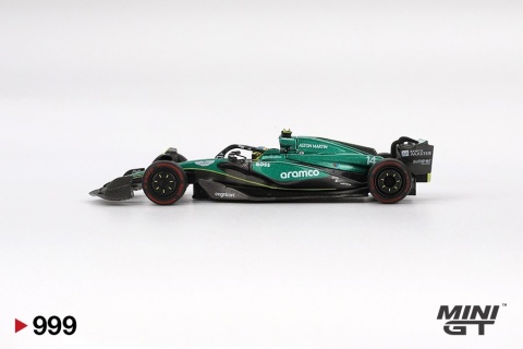 F1 ASTON MARTIN AMR24 #14 F. Alonso Bahrain GP 2024 MGT00999 MiniGT 1:64