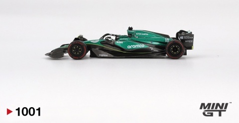 F1 ASTON MARTIN AMR24 #18 Lance Stroll Bahrain GP 2024 MGT01001 MiniGT 1:64