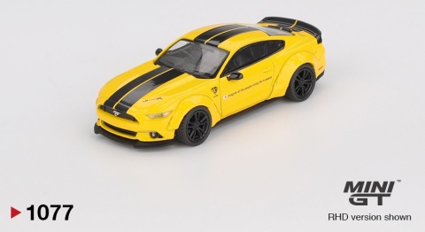 FORD MUSTANG LB-Works 2015 triple yellow MGT01077-L MiniGT 1:64 LHD żółty