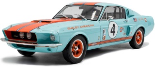 FORD SHELBY MUSTANG GT500 #4 Gulf Racing Tribute 1967 S1802911 Solido 1:18