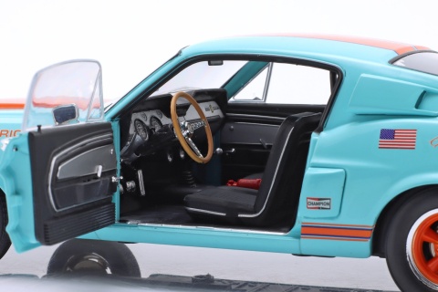 FORD SHELBY MUSTANG GT500 #4 Gulf Racing Tribute 1967 S1802911 Solido 1:18