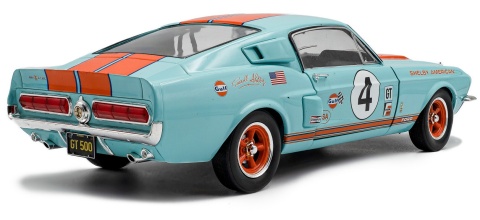 FORD SHELBY MUSTANG GT500 #4 Gulf Racing Tribute 1967 S1802911 Solido 1:18
