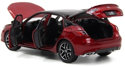 Honda Civic Hatchback 2023 11 generacja model 5541R Paudi 1:18 bordowy