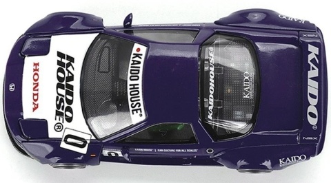 Honda NSX 1990 Kaido Racing V2 KHMG173 MiniGT 1:64 fioletowy
