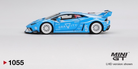 LAMBORGHINI HURACAN LB-Works GT Gravity 2024 MGT01055 MiniGT 1:64 blue