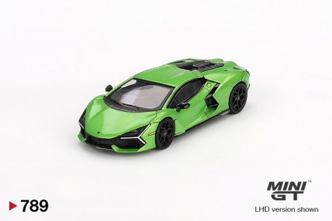 LAMBORGHINI REVUELTO 2024 Verde Selvans MGT00789 MiniGT 1:64 zielony