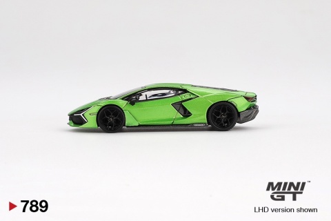 LAMBORGHINI REVUELTO 2024 Verde Selvans MGT00789 MiniGT 1:64 zielony