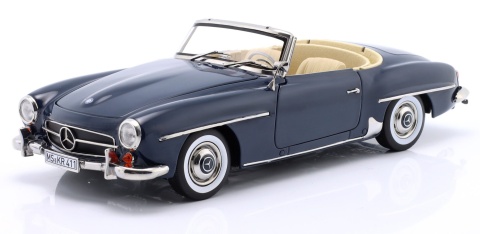 MERCEDES-BENZ 190 SL W121 1957 model 183403 Norev 1:18 granatowy