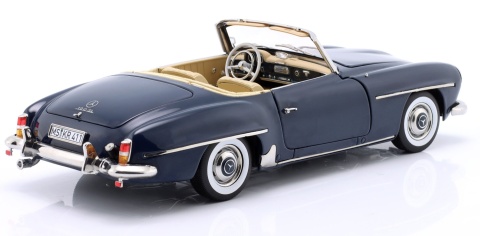 MERCEDES-BENZ 190 SL W121 1957 model 183403 Norev 1:18 granatowy