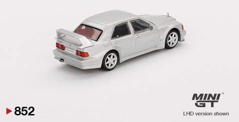 MERCEDES-BENZ 190E 2,5-16 EVO 2 (W201) 1989 MGT00852 MiniGT 1:64 srebrny