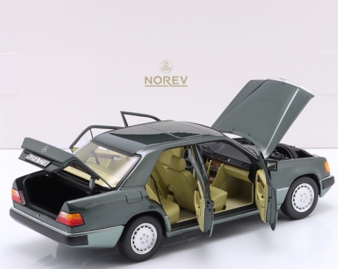 MERCEDES-BENZ 230 E W124 1990 model 183952 Norev 1:18 zielony
