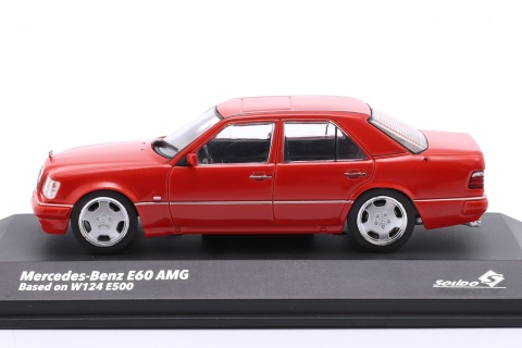 MERCEDES-BENZ E60 AMG E500 (W124) 1994 signal red S4313204 Solido 1:43