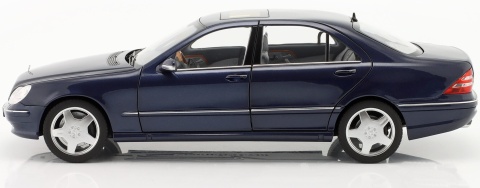 MERCEDES BENZ S-Class S55 AMG W220 (2000) model 183817 Norev 1:18 granatowy