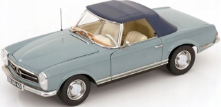 Mercedes-Benz 230SL Pagoda W113 (1973) 183992 Norev 1:18 horizon blue