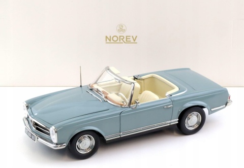 Mercedes-Benz 230SL Pagoda W113 (1973) 183992 Norev 1:18 horizon blue