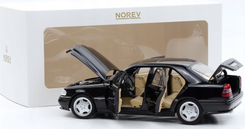 Mercedes-Benz C36 AMG W202 C-Class (1993) 183381 Norev 1:18 obsidian black