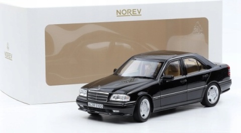 Mercedes-Benz C36 AMG W202 C-Class (1993) 183381 Norev 1:18 obsidian black