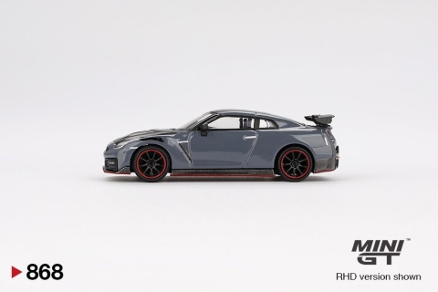 NISSAN GT-R (R35) NISMO 2024 Stealth Grey MGT00868 MiniGT 1:64