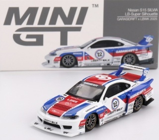 NISSAN SILVIA S15 LB-Super Silhouette Garasidrift 2025 MGT01022 MiniGT 1:64