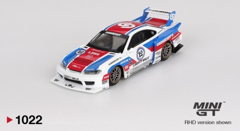 NISSAN SILVIA S15 LB-Super Silhouette Garasidrift 2025 MGT01022 MiniGT 1:64