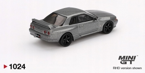 NISSAN SKYLINE GT-R NISMO Ver BNR32 CRS 1992 MGT01024 MiniGT 1:64 grafitowy