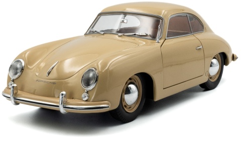 PORSCHE 356 Pre-A 1953 model S1802810 Solido 1:18 jasny brązowy