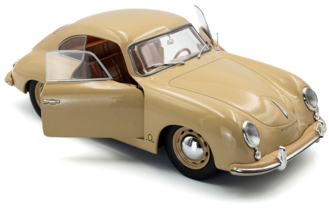 PORSCHE 356 Pre-A 1953 model S1802810 Solido 1:18 jasny brązowy