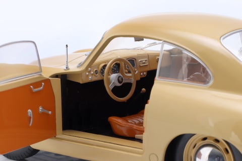 PORSCHE 356 Pre-A 1953 model S1802810 Solido 1:18 jasny brązowy