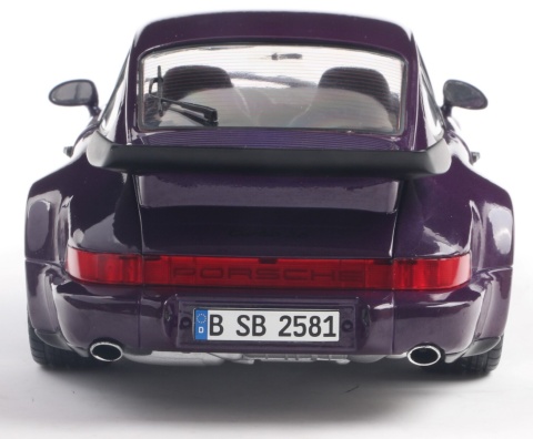 PORSCHE 911 (964) TURBO 1990 model S1803412 Solido 1:18 fioletowy