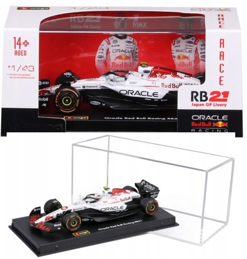 RB21 F1 Red Bull 2025 Yuki Tsunoda KASK Japan GP BBurago 1:43