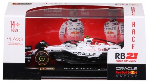 RB21 F1 Red Bull 2025 Yuki Tsunoda KASK Japan GP BBurago 1:43