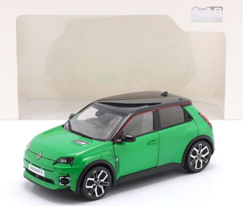 RENAULT 5 E-Tech 2024 model metal S1812603 Solido 1:18 zielony