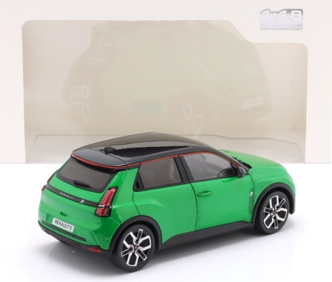 RENAULT 5 E-Tech 2024 model metal S1812603 Solido 1:18 zielony