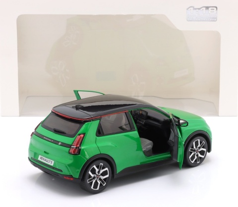 RENAULT 5 E-Tech 2024 model metal S1812603 Solido 1:18 zielony